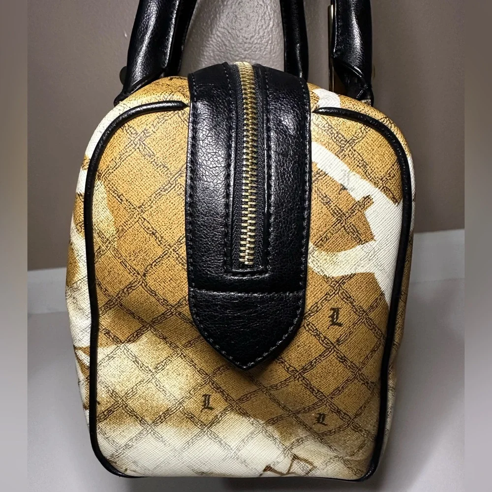 L.A.M.B. By Gwen Stefani Y2K Vintage Percy Lamb Stencil Esquivel Satchel
